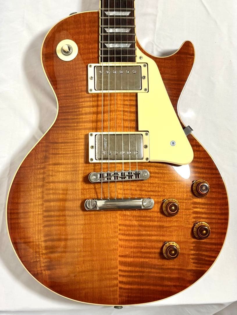 【新品弦張替済】Burny レスポール スタンダード Super Grade