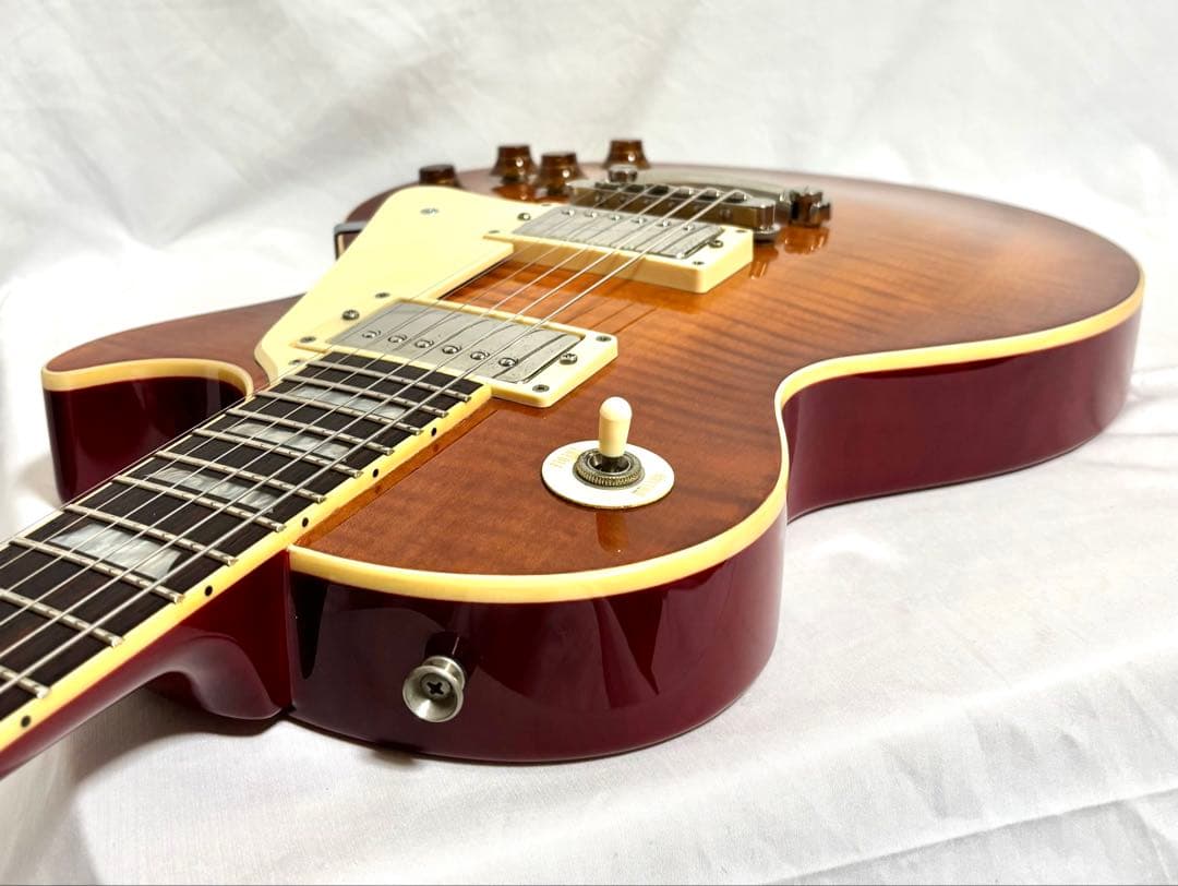 【新品弦張替済】Burny レスポール スタンダード Super Grade