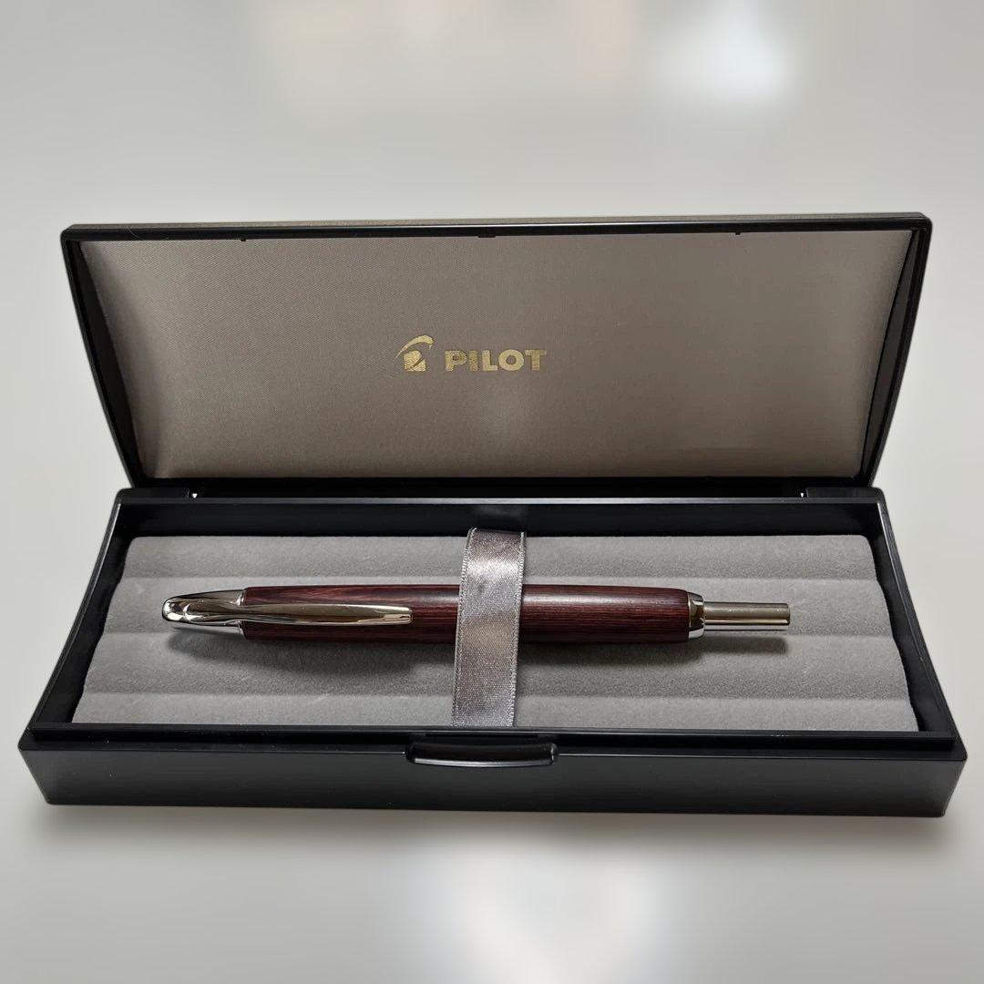 pilot キャップレス k18木製 万年筆　M