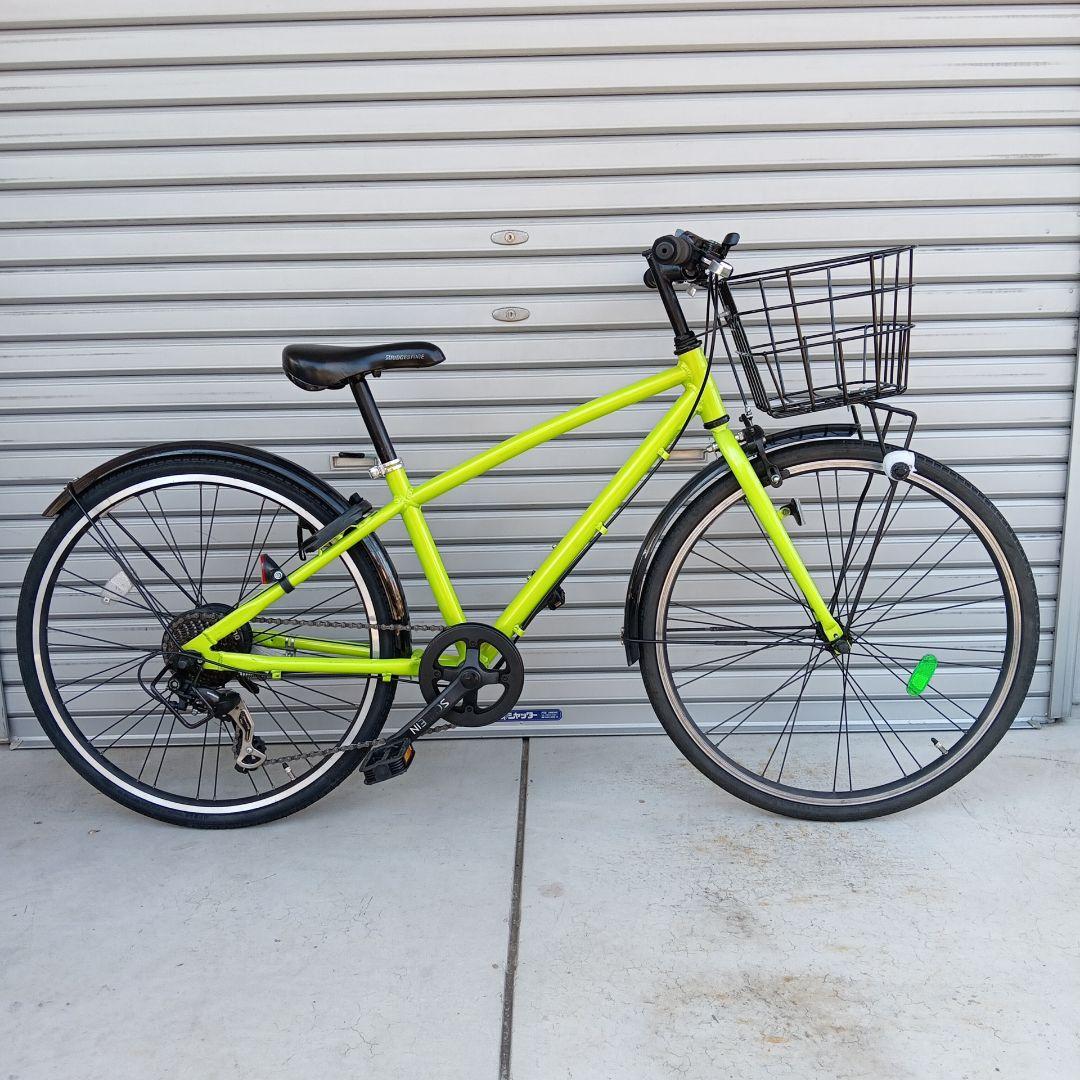 整備済みジュニア向け自転車２４インチ　ヘルメット付　ブリジストン・シュライン