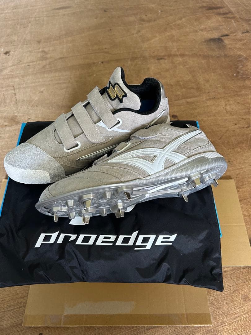 プロエッジ グレー スパイクTT-SW 金具スパイク 26.5センチ