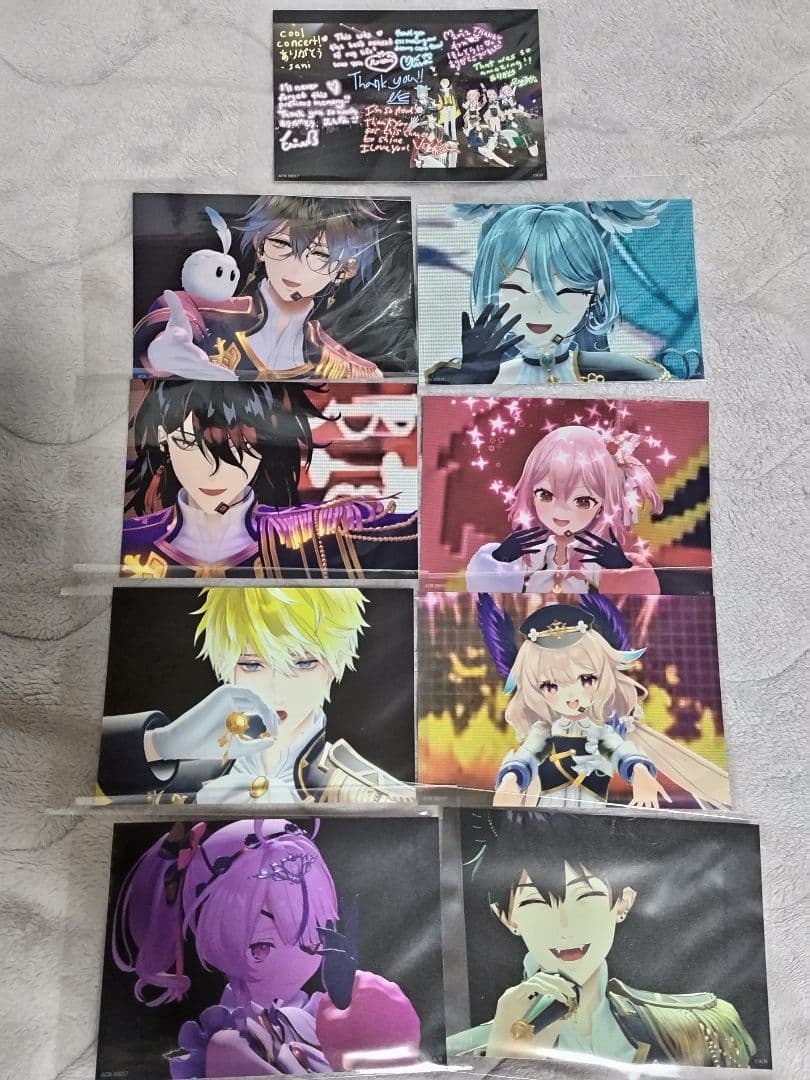 にじさんじ OVERTURE でかカード 公式写真カード チケット風カード EN