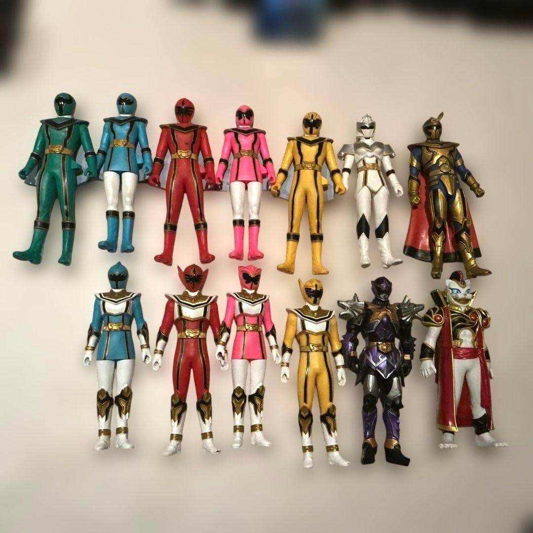 魔法戦隊マジレンジャー　ソフビ　13体セット