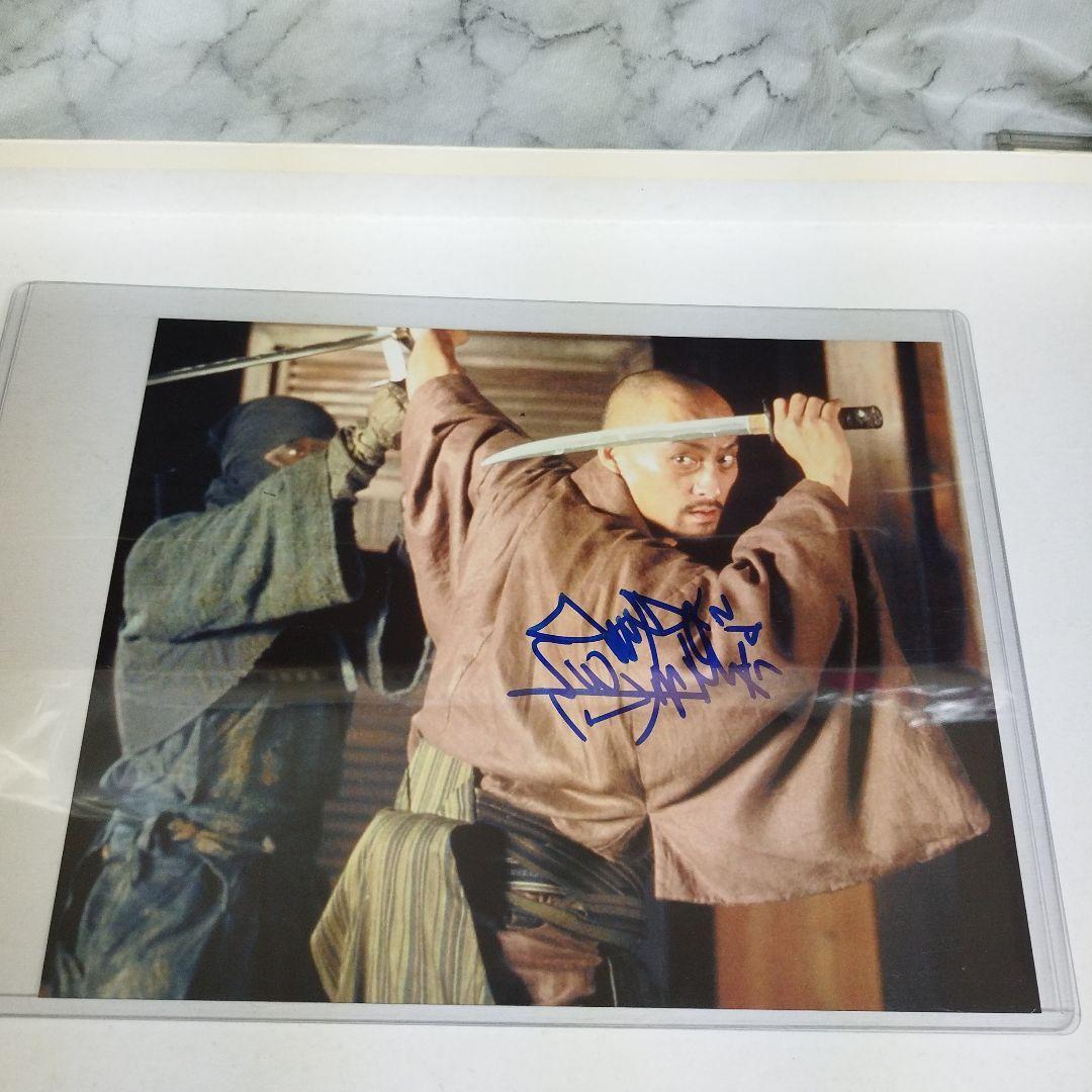 映画 ラストサムライ　渡辺謙　直筆サイン入り8Ｘ10 フォト　証明書付き