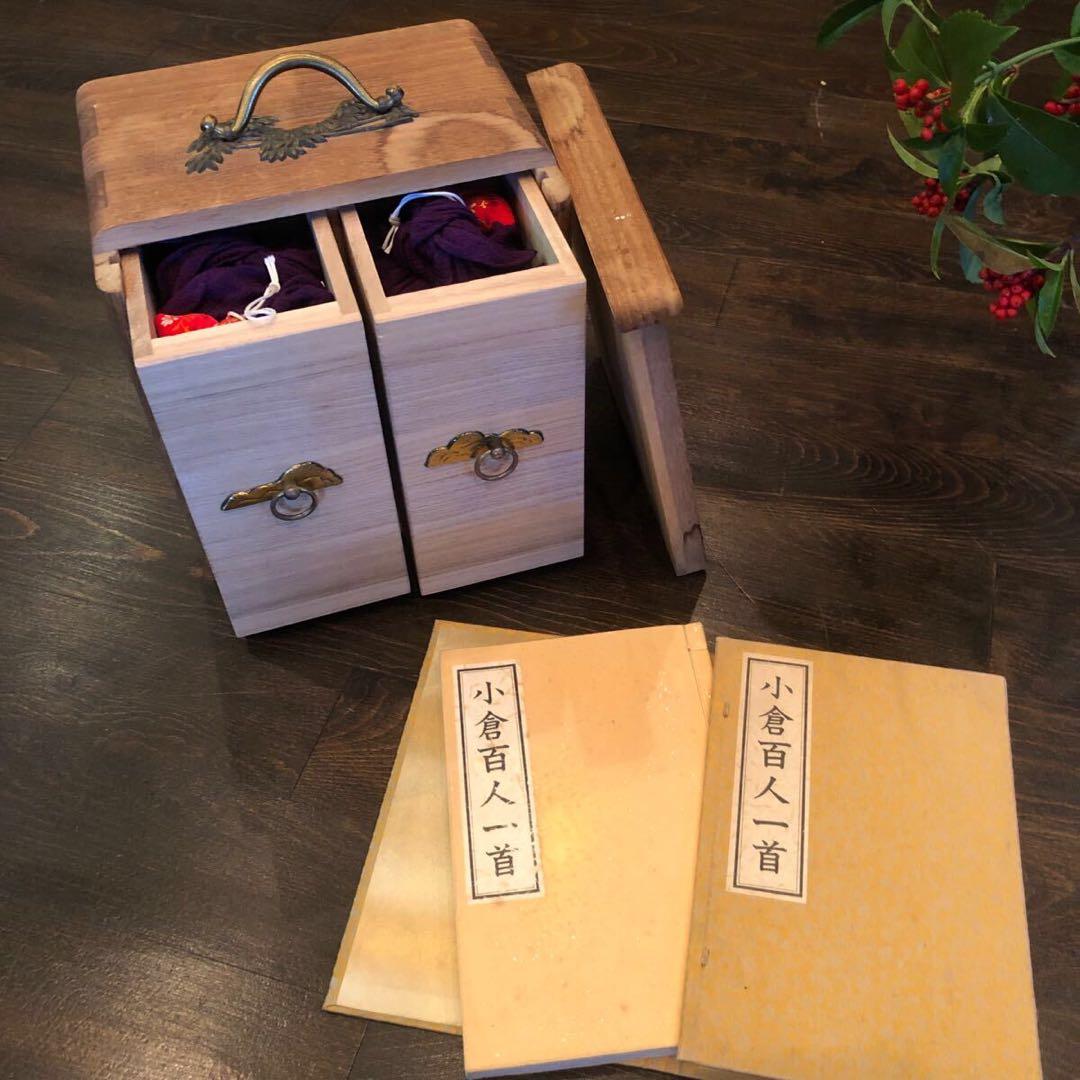 高級 小倉 百人一首 尾形光琳 かるた☆和歌 風雅 ほるぶ 伝統 古典 工芸