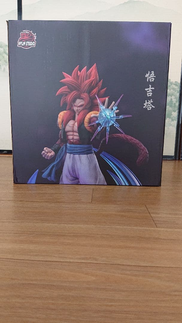 ドラゴンボールガレージキットスーパーサイヤ人4ゴジータ フィギュア スタチュー