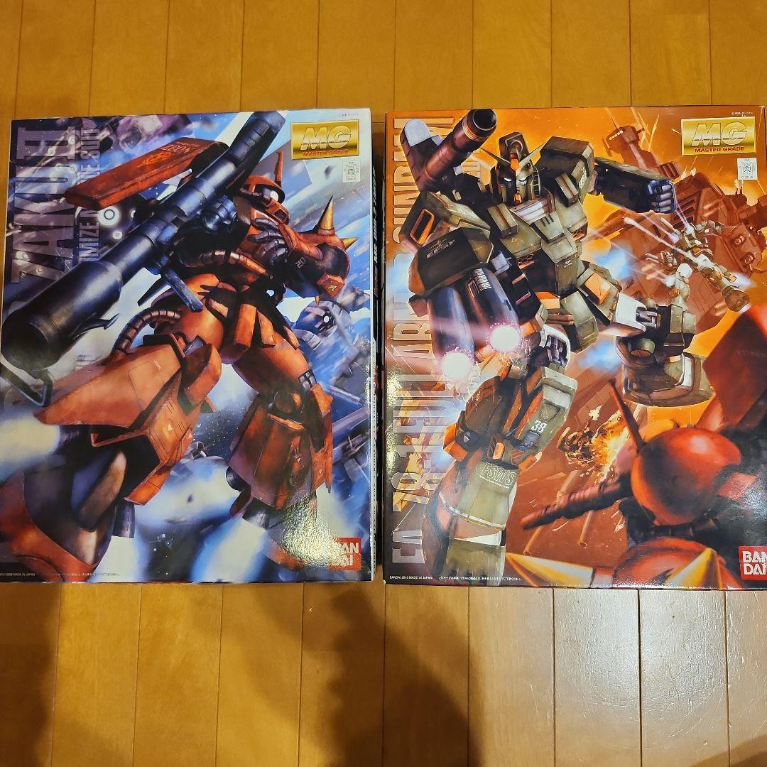 MG　フルアーマーガンダム　ジョニーライデン専用　ザク　2点セット