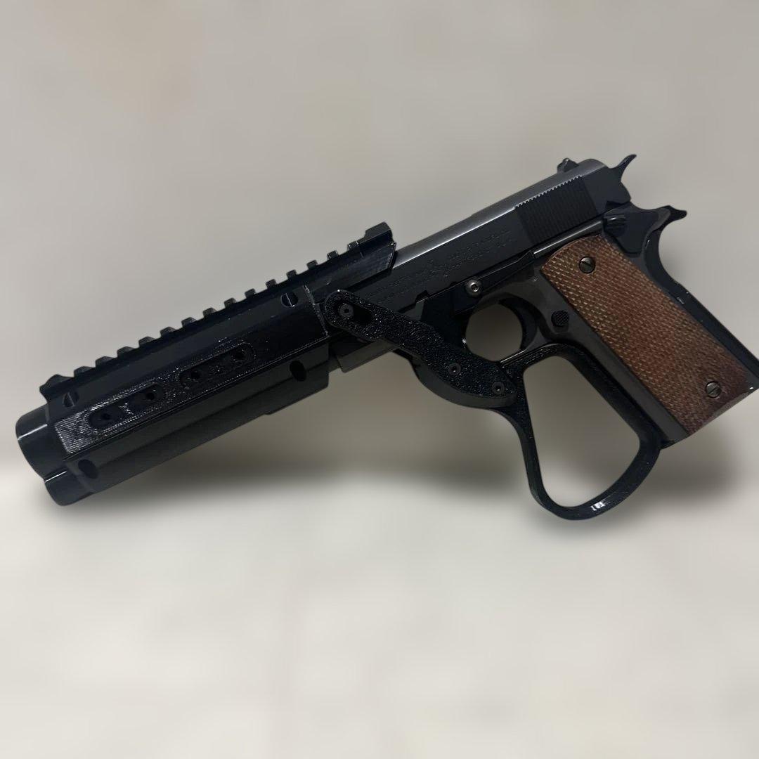 「Q様作成」レバーアクションキット組込み済み ガバメント 東京マルイ エアコキ