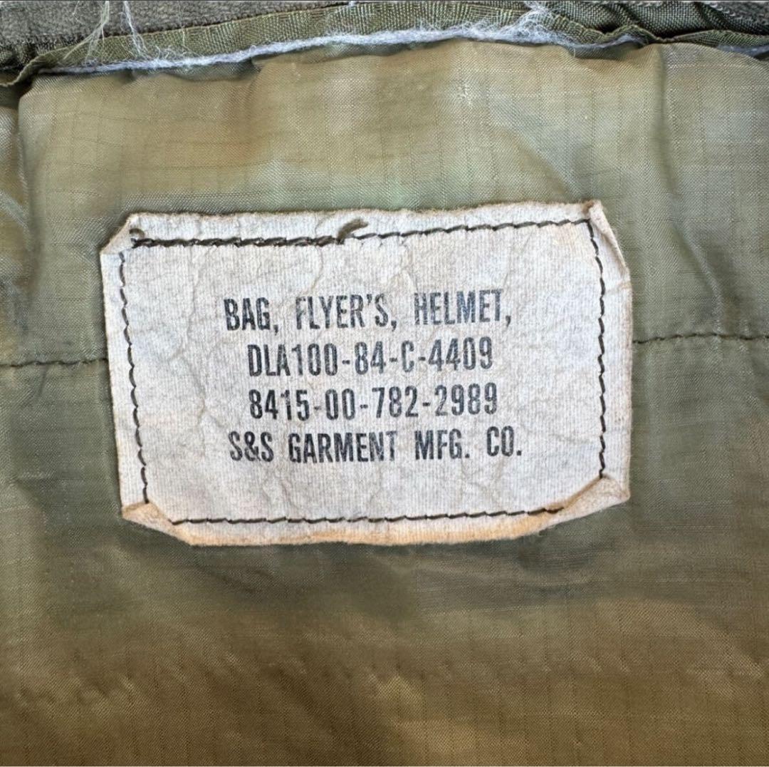 ビンテージ　80s　1984年　USAF　ミリタリー　USAF　ヘルメットバッグ