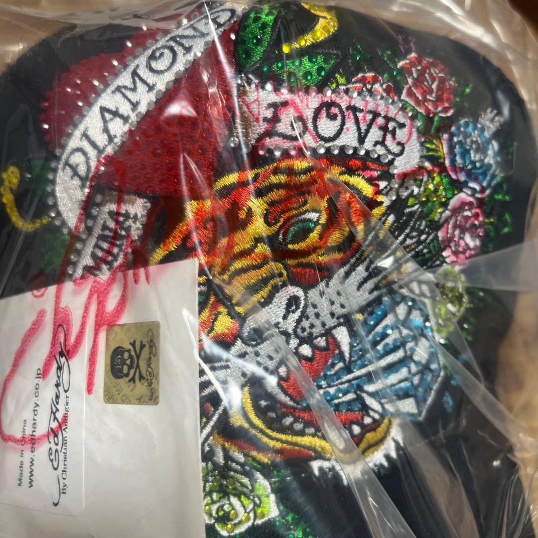 ちゃんみな CHANMINA EdHardy LIMITED キャップ 刺繍