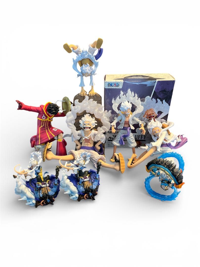 ワンピース ルフィ　フィギュア 8体セット