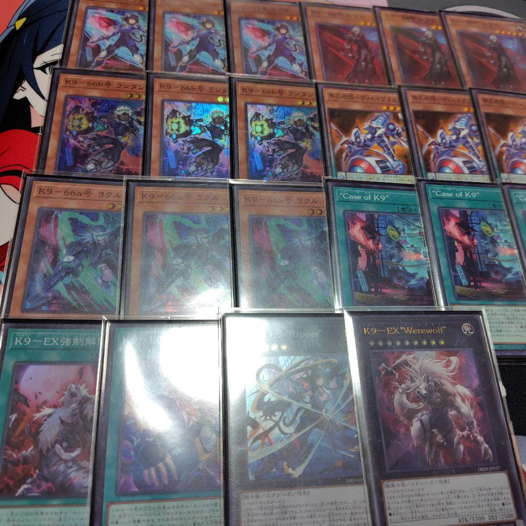 遊戯王　k9 デッキ　パーツ