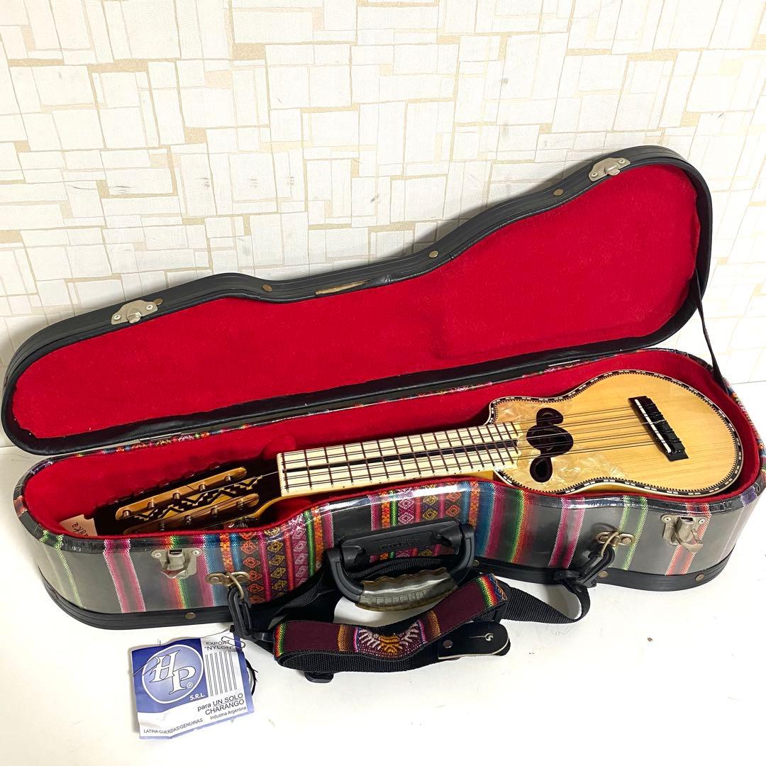 Chaska エレキチャランゴ ボリビア製 希少 レア イコライザー ケース付き