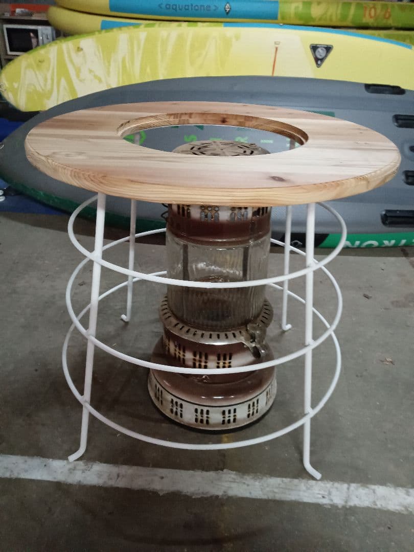 サイドテーブル　ストーブガード　ストーブテーブル　コロナ　アラジン　トヨトミ