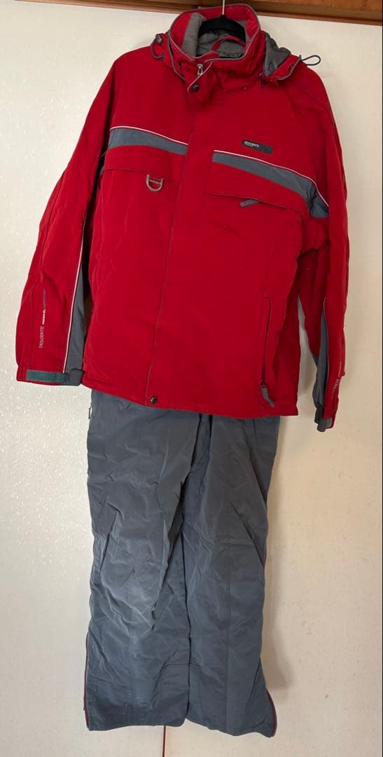 【サム】DESCENTE スキーウェア上下　　サイズO
