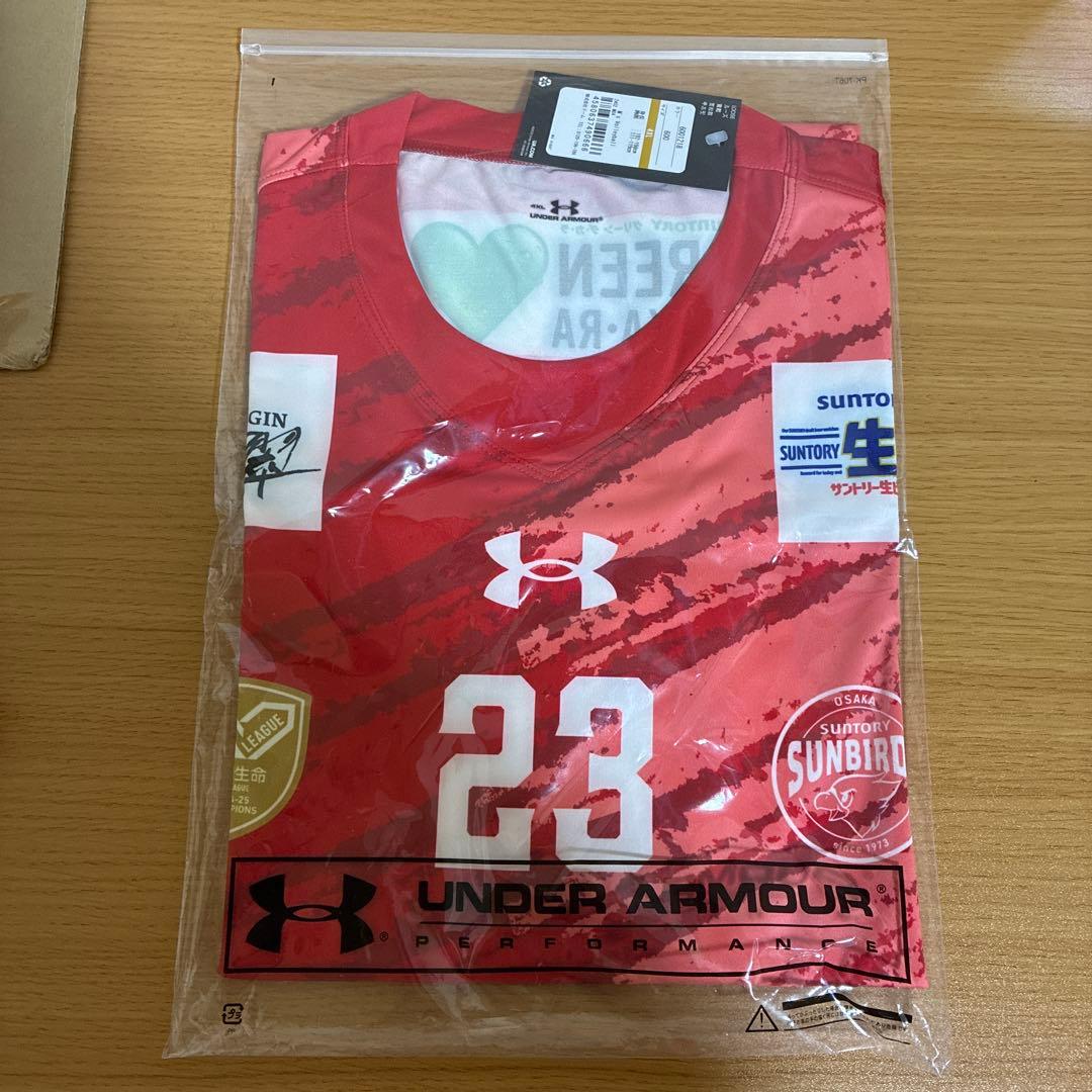 サントリーサンバーズ大阪 オーセンティックユニフォーム 23 柏田樹
