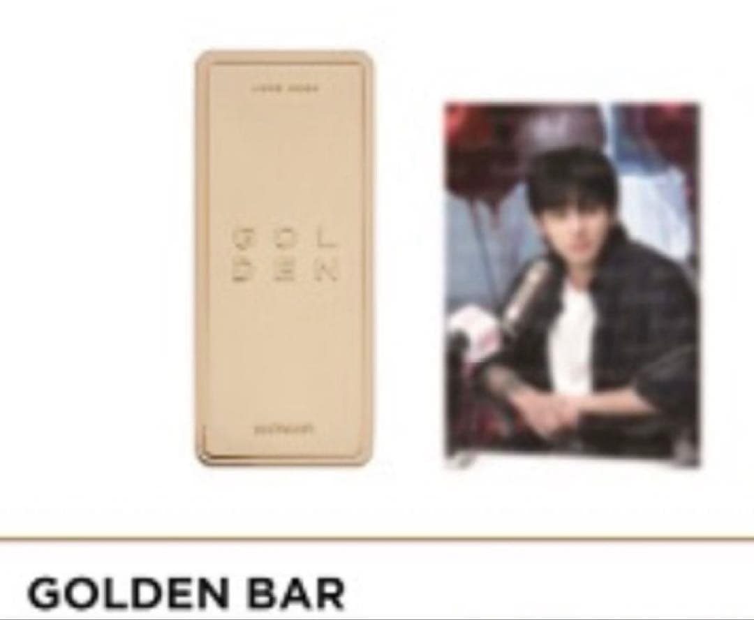 BTS ジョングクJUNGKOOK GOLDEN 展示会　公式グッズ2点セット
