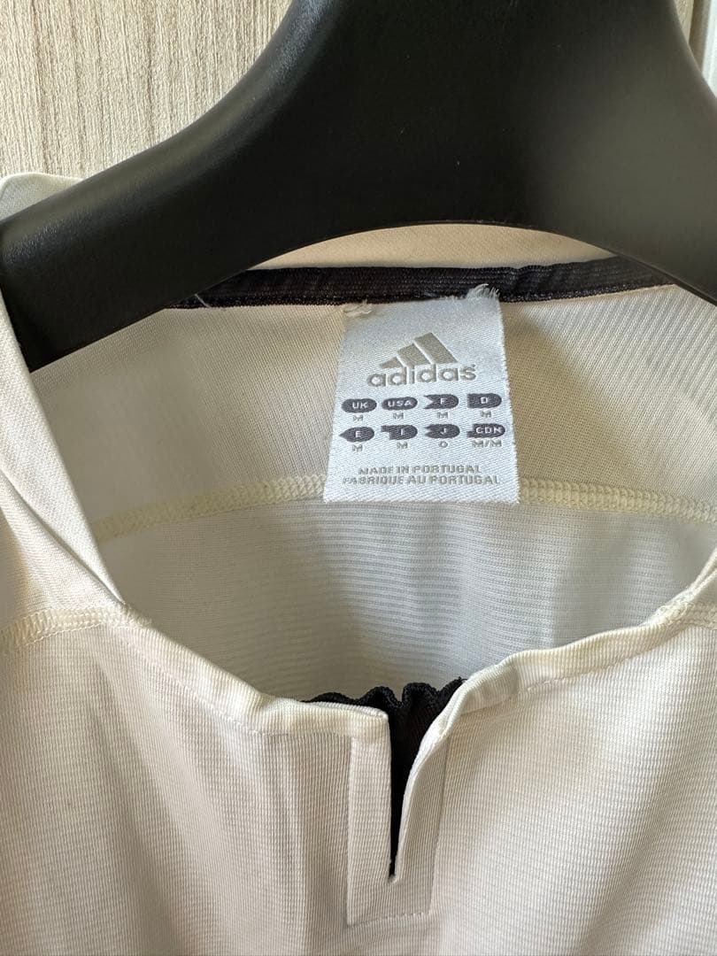 レアルマドリード 2004-2005 CLパッチ付長袖 ホーム ユニフォーム