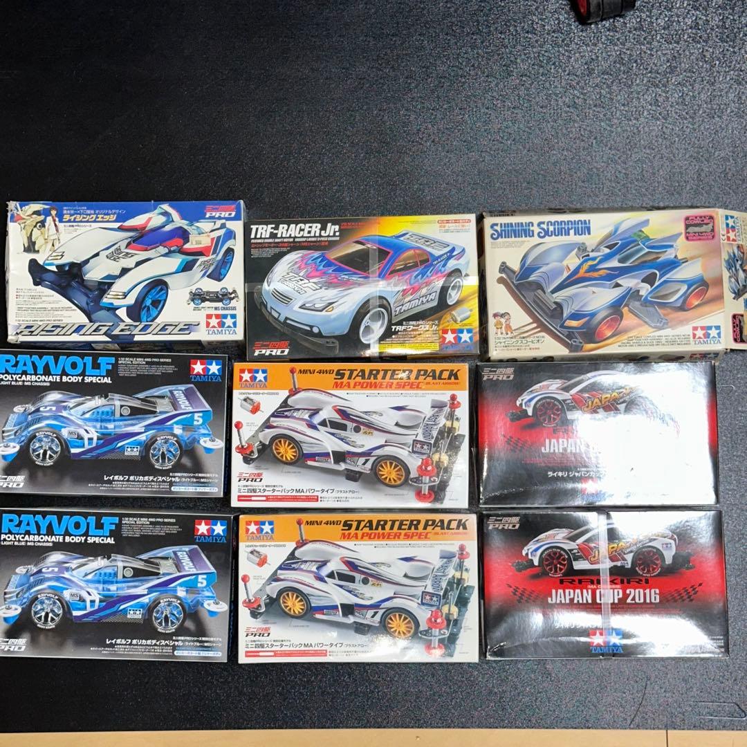 [G1008]ミニ四駆　レイボルフ　TRFワークス　ライキリ　シャイニング