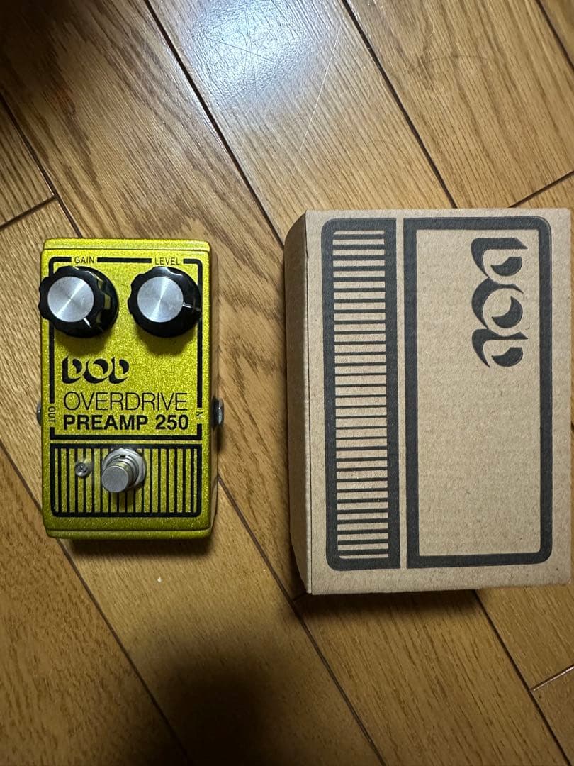 DOD OVERDRIVE PREAMP 250 ゴールド