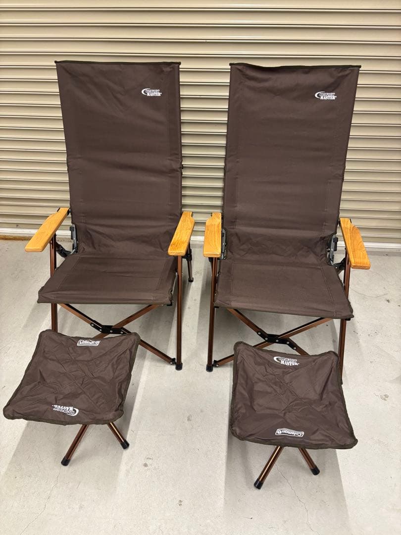 コールマン コンフォートマスター キャンバススリングチェア オットマンセット