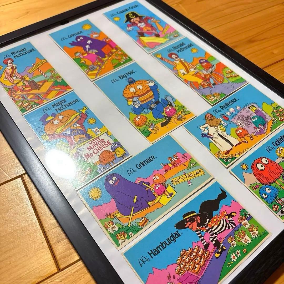 1980年　マクドナルドランド　クッキー　ボックスカード　フルセット　アメトイ