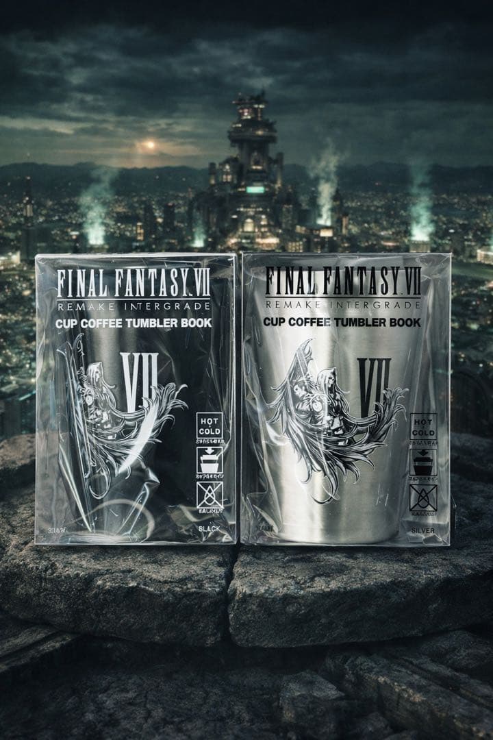 ファイナルファンタジー 7 リメイク タンブラー FF7 コップ 2個セット