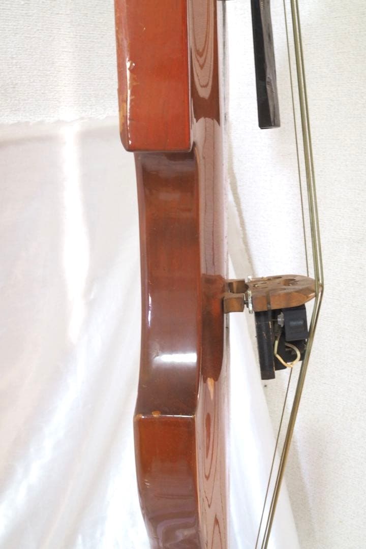 ブランド不明 コントラバス アップライトベース ソフトケース付き