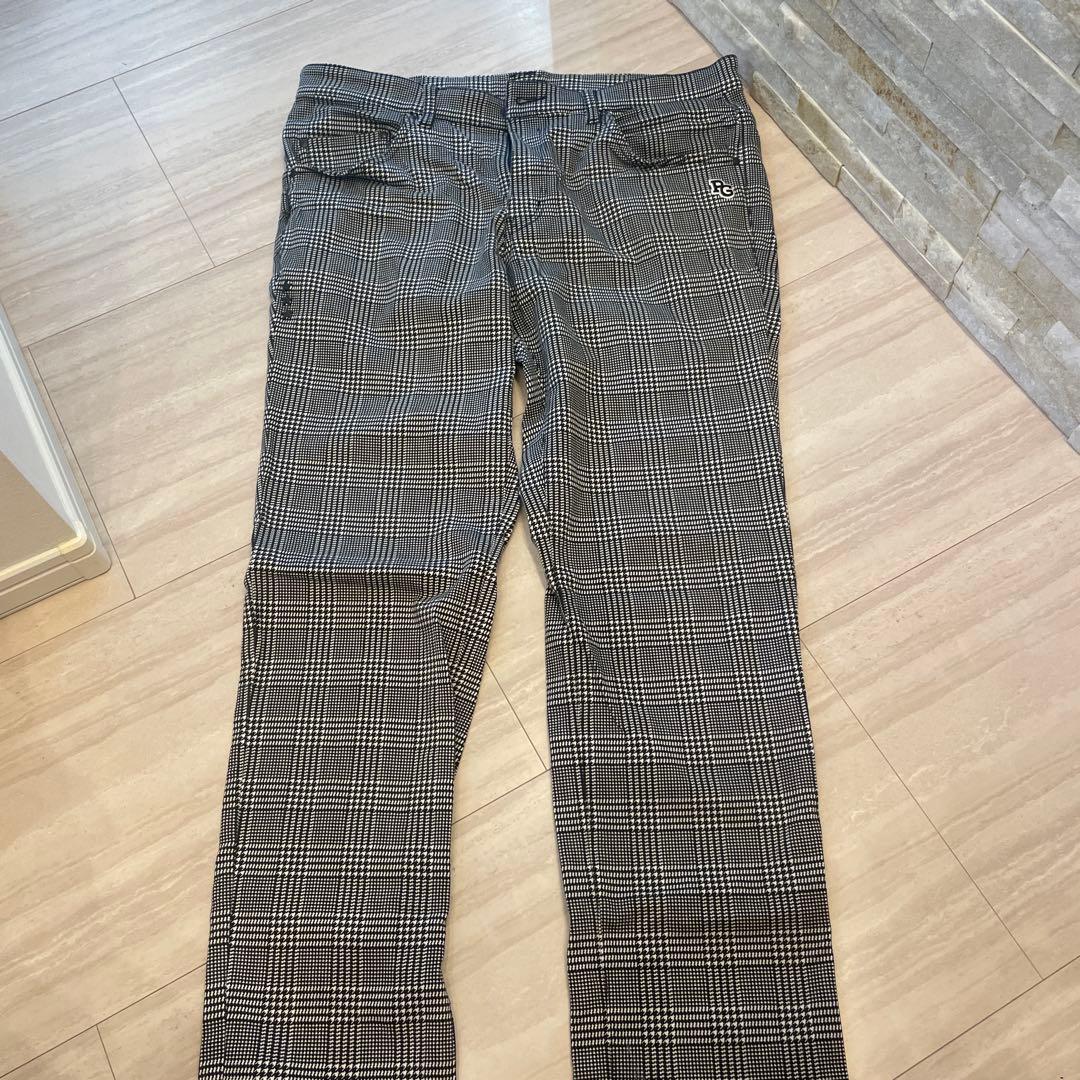 パーリーゲイツ　チェック柄 ゴルフウェア　冬用