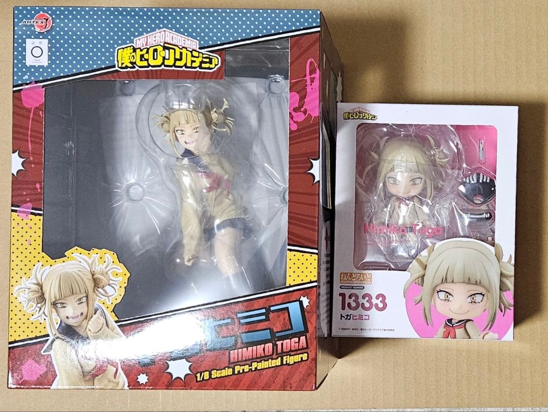 僕のヒーローアカデミア　トガヒミコ　ARTFX　ねんどろいど　2種セット