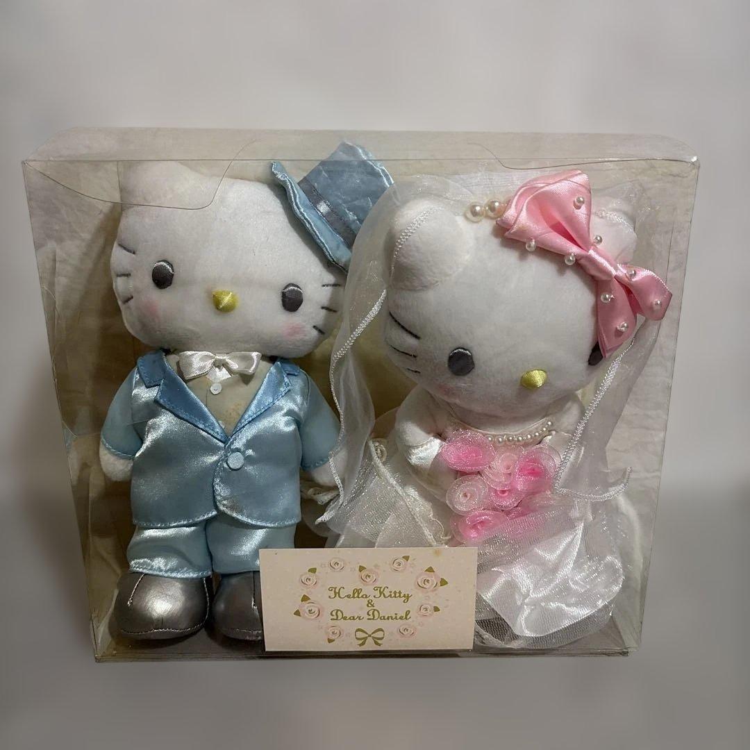 ハローキティ ダニエル ウェディングドール WEDドールローズ ぬいぐるみ