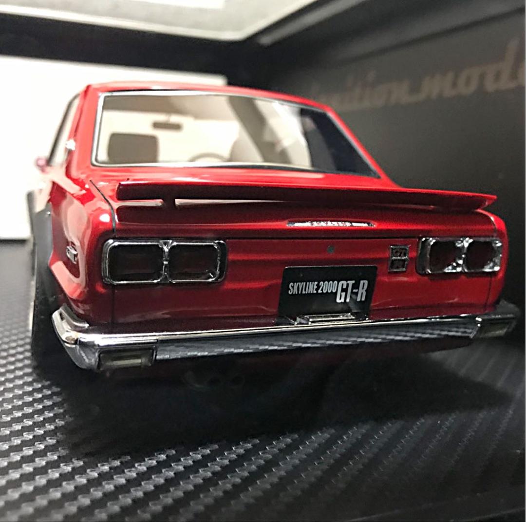 イグニッションモデル 1/18 スカイライン 2000 GT-R 難有り