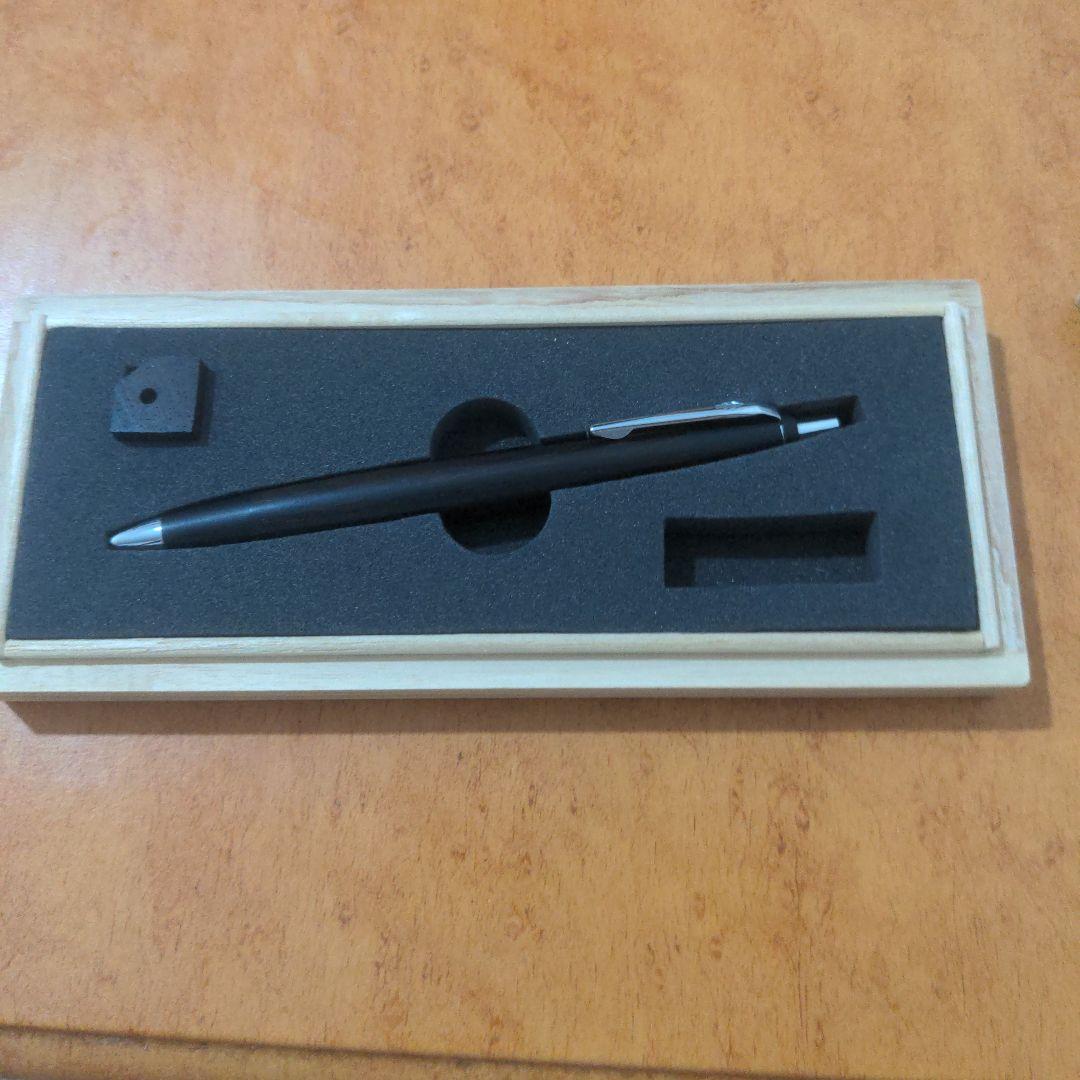 野原工芸　ハカランダ　スリムボールペン(シルバー)