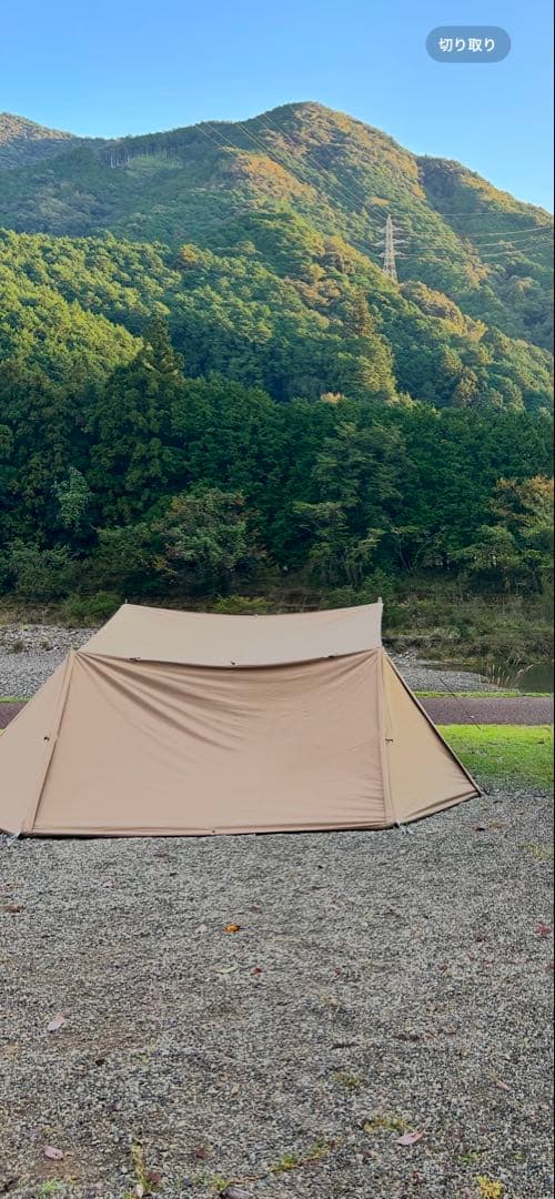 Campers Collection 山善　軍幕テント ソロ用