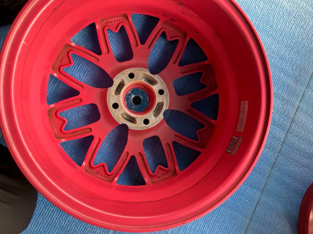 ※お値下げ中※軽自動車用中古アルミホイール４本セット R-PRIDE【和道・桜】