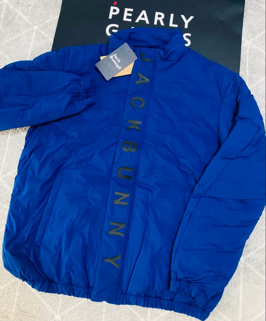 新品 ジャックバニー ETHERMALOFT 袋織中綿ジャケット(6)LL/青