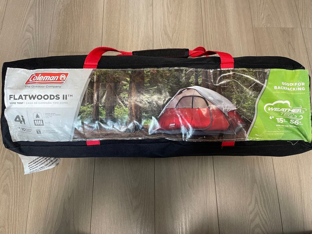 Coleman Flatwoods II ドーム型テント 4人用