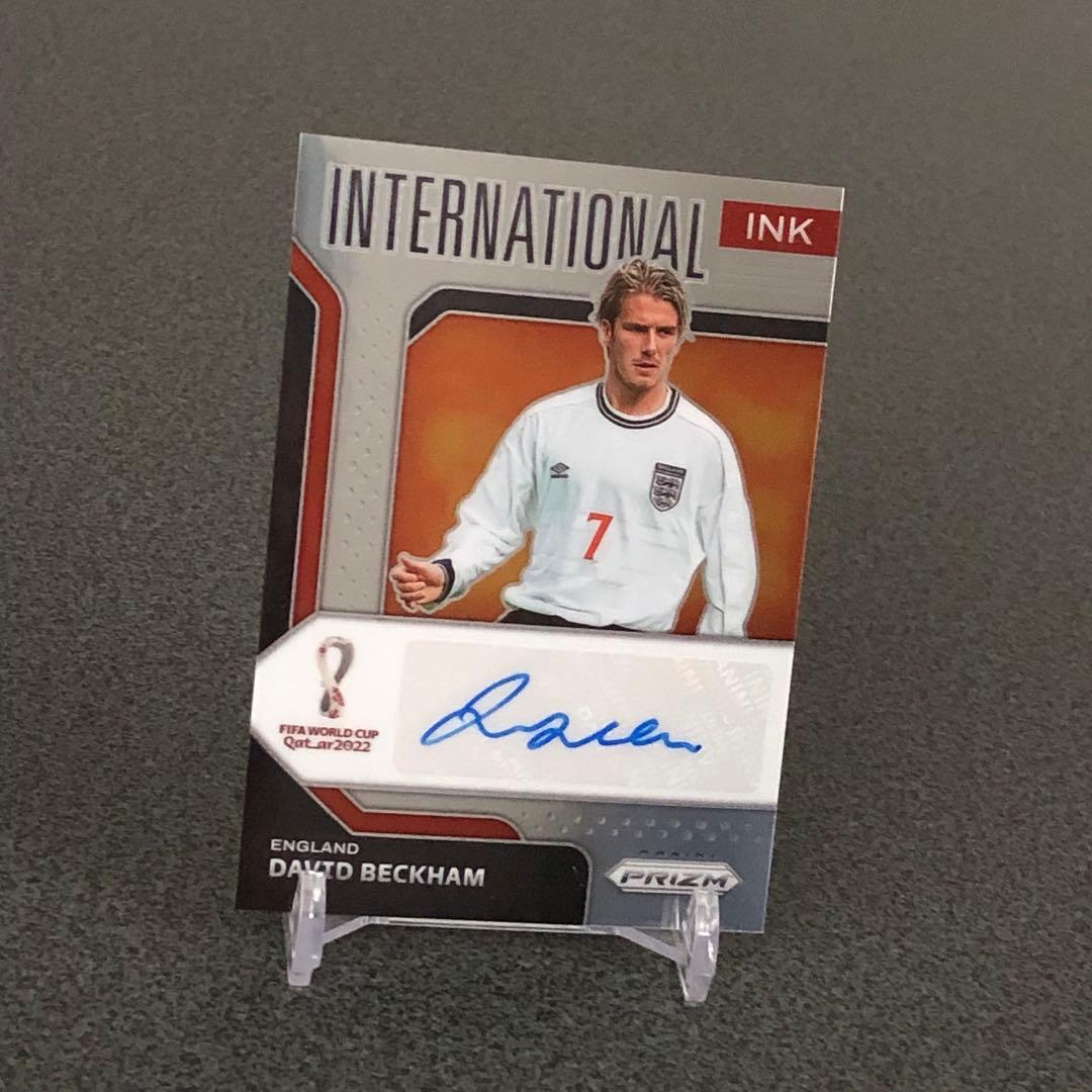 22 PANINI PRIZM ベッカム直筆サインカード