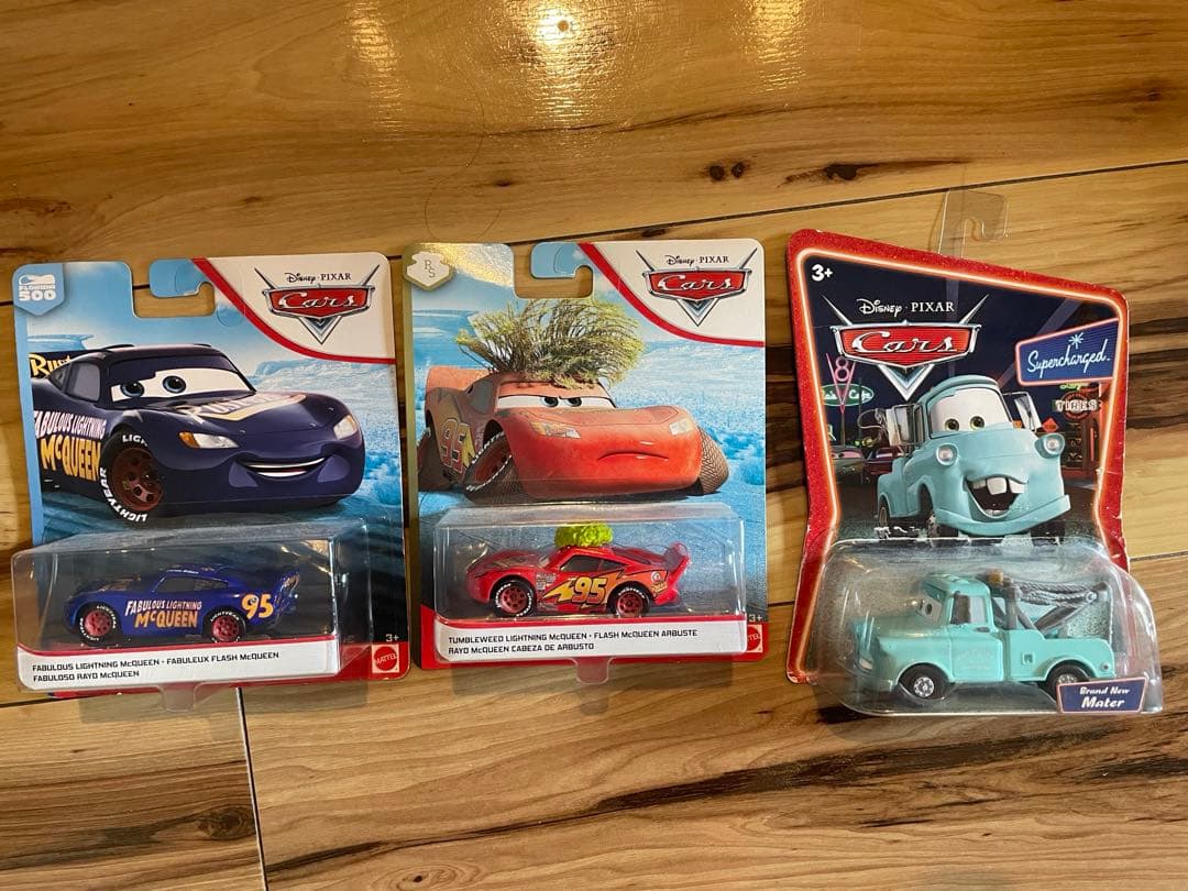 り*う様 メーター マックイーン マテル社 ピクサー 未開封あり