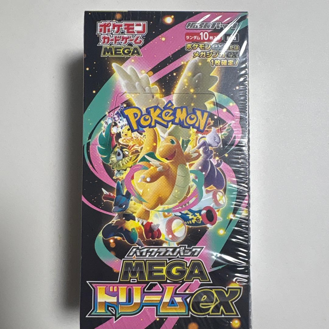 ポケモンカード MEGA ドリームex 10パック入り