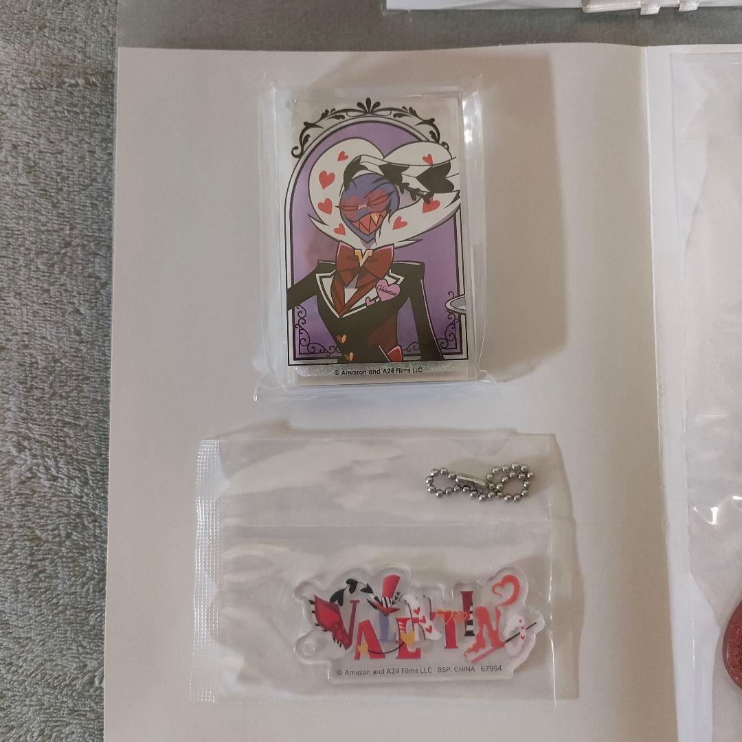 ハズビンホテル アニカフェ 一番くじ ヴァレンティノ アクスタアクキー4点セット