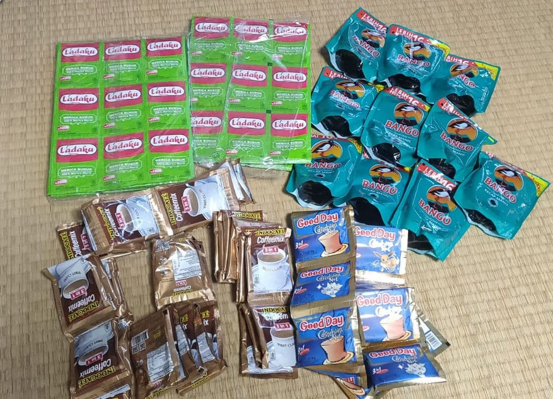 LADAKU 挽き胡椒-ケチャップマニス-インドネシアインスタントコーヒー