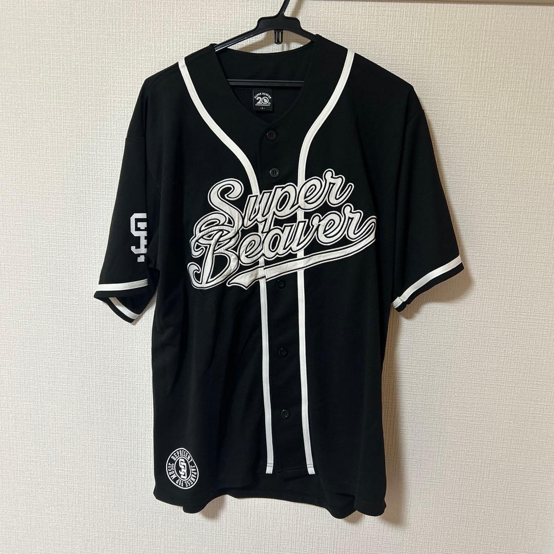 SUPER BEAVER ベースボールシャツ ブラック Lサイズ