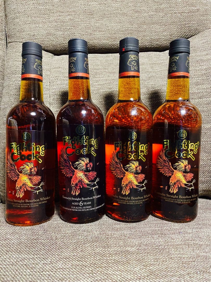 ファイティングコック　バーボン　6年1本　NA3本
