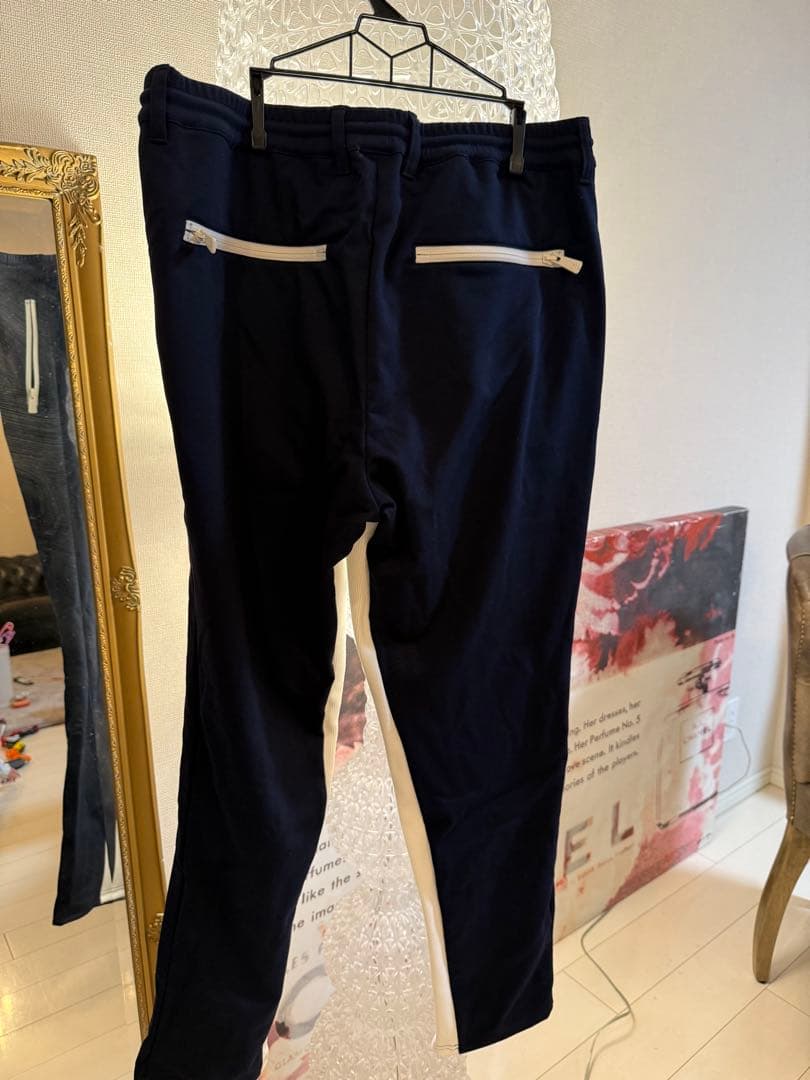tovho ネイビー ホワイト スウェットパンツ