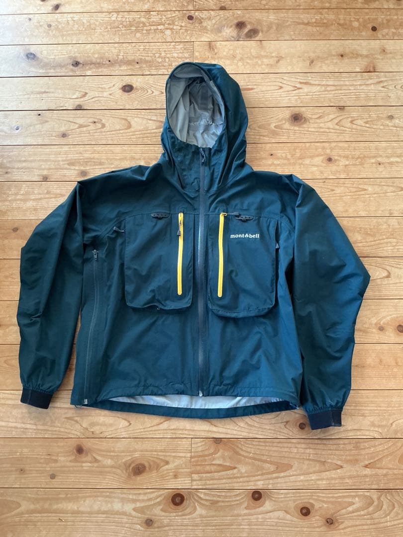 mont-bell モンベル　ウエイディングジャケット　レインウェア　ウェーダー