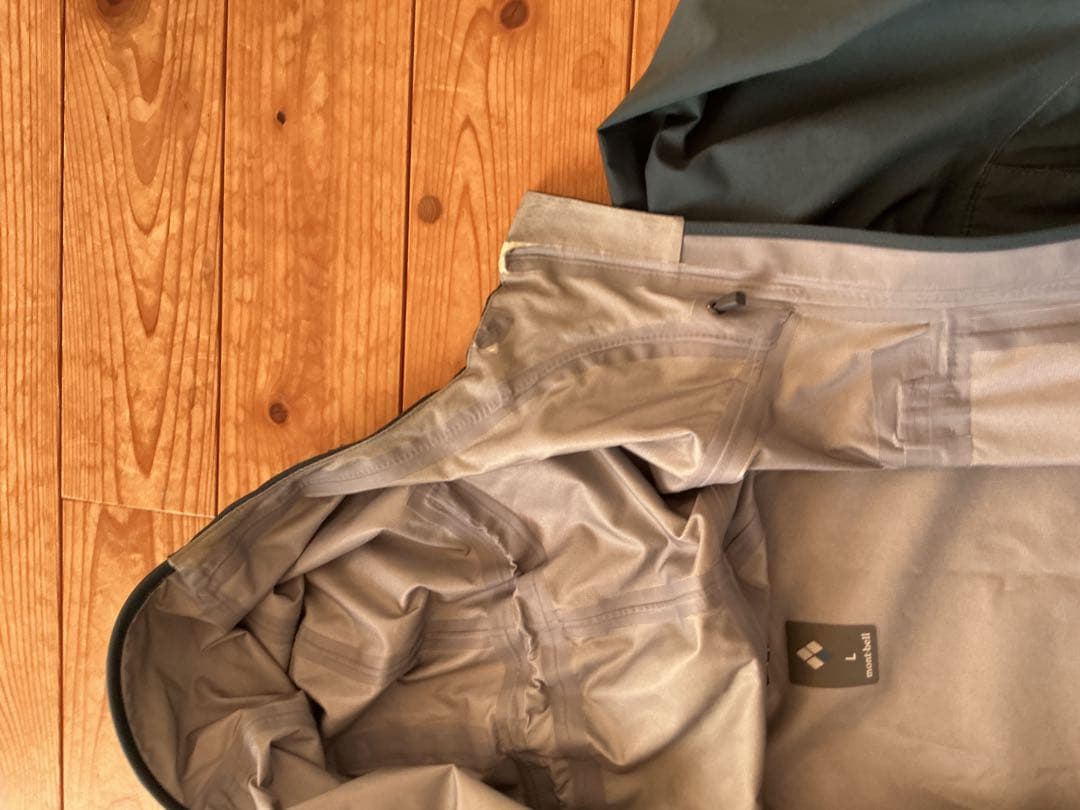 mont-bell モンベル　ウエイディングジャケット　レインウェア　ウェーダー