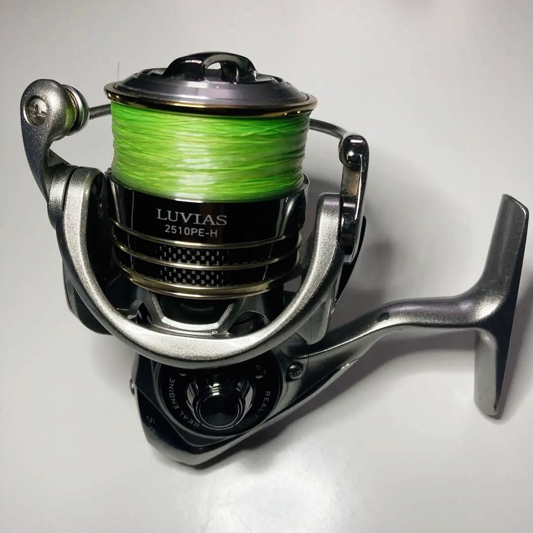 【SALE】ダイワ 12 ルビアス 2510PE-H　ノブ変更　メンテナンス済み