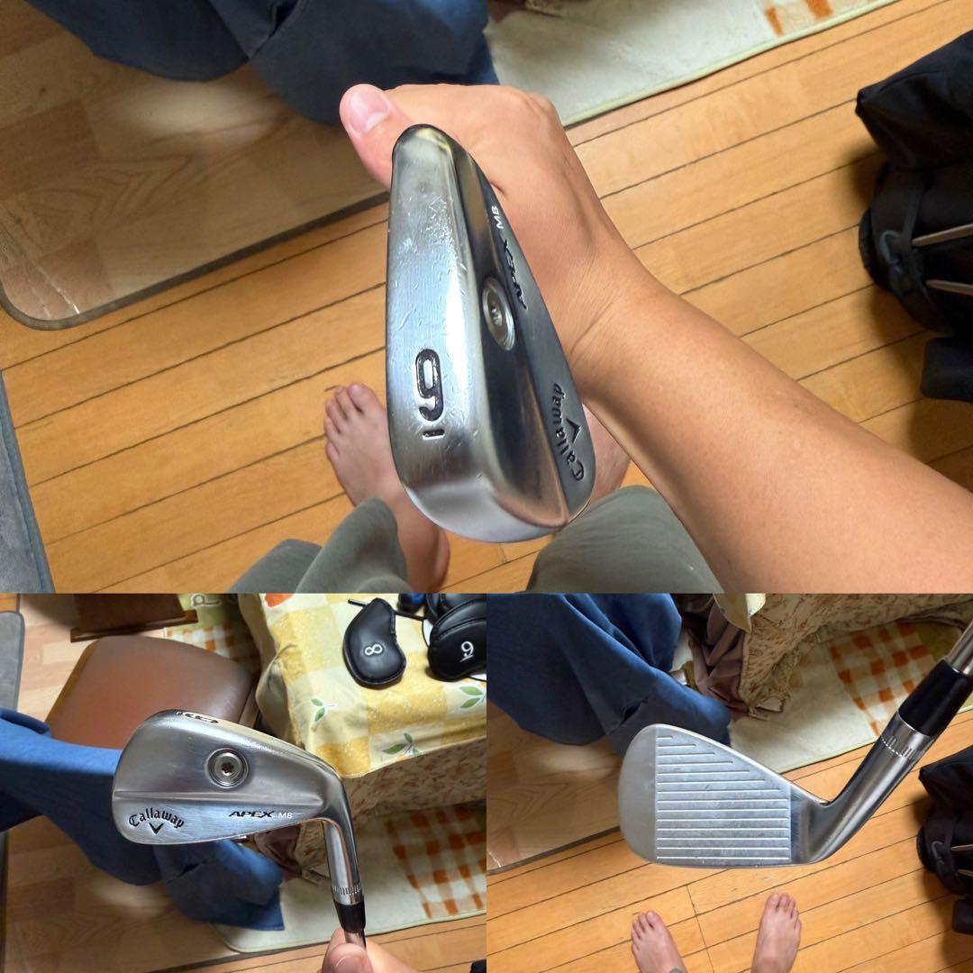 キャロウェイApexMB 5～P ツアーイシューウェイトロックX100