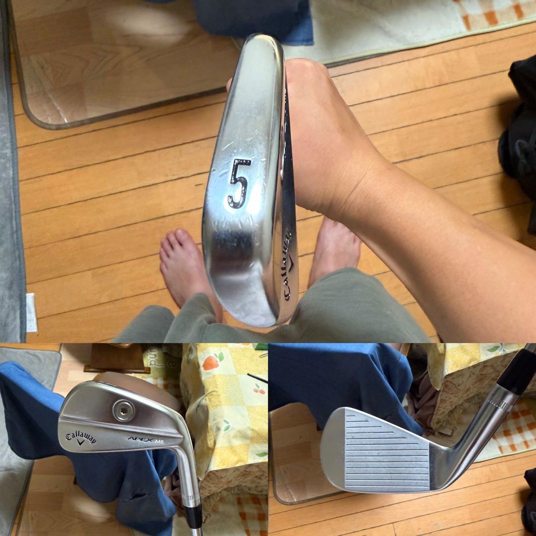 キャロウェイApexMB 5～P ツアーイシューウェイトロックX100